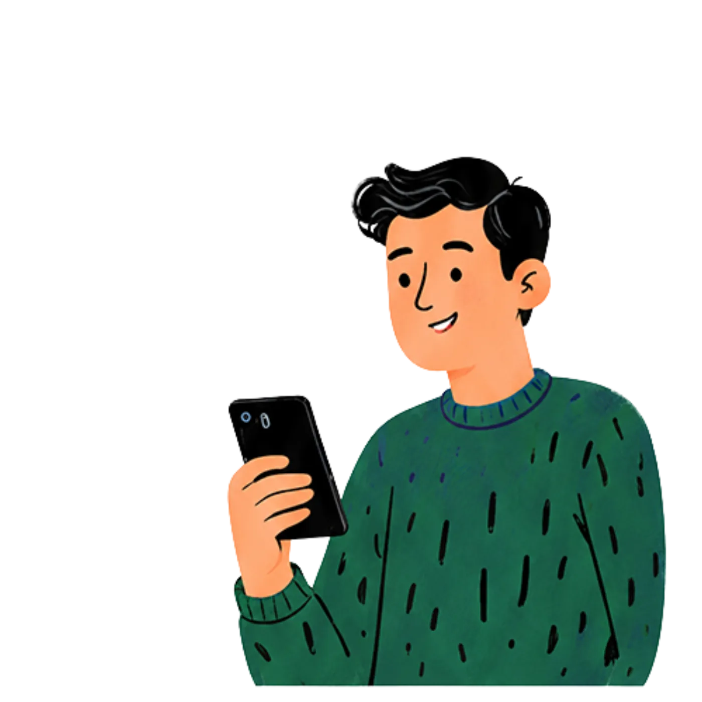 Messages on Read illustration